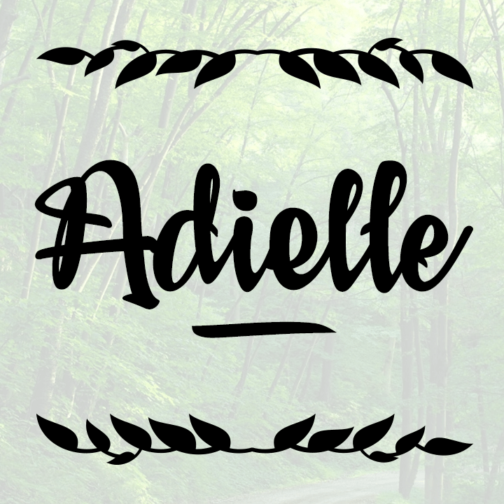 Adielle字体 3