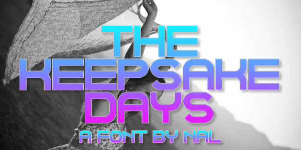 The Keepsake Days字体 2