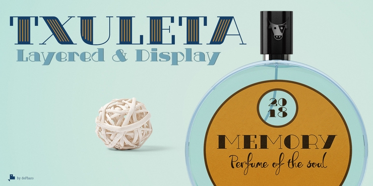 Txuleta Deco字体 1