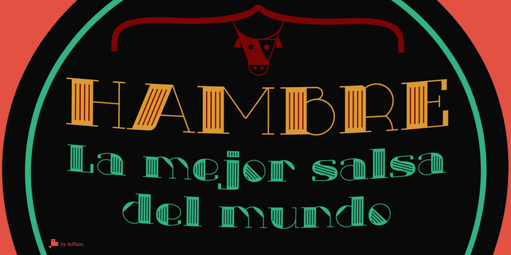 Txuleta Deco字体 2