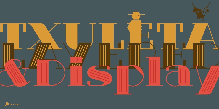 Txuleta Deco字体 5