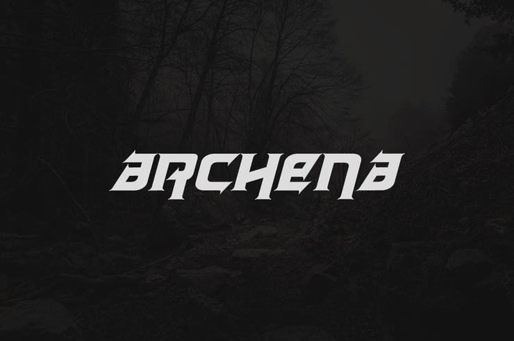 Archena字体 1