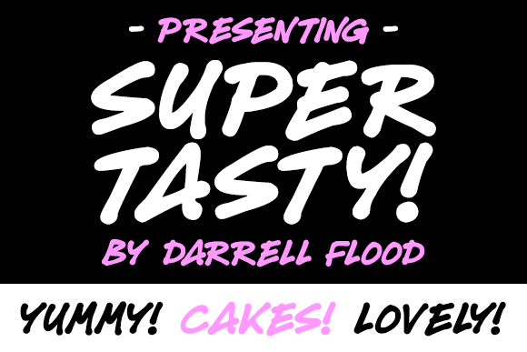 Super Tasty字体 1