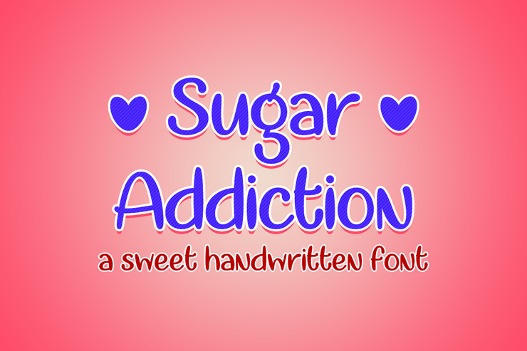 Sugar Addiction字体 1
