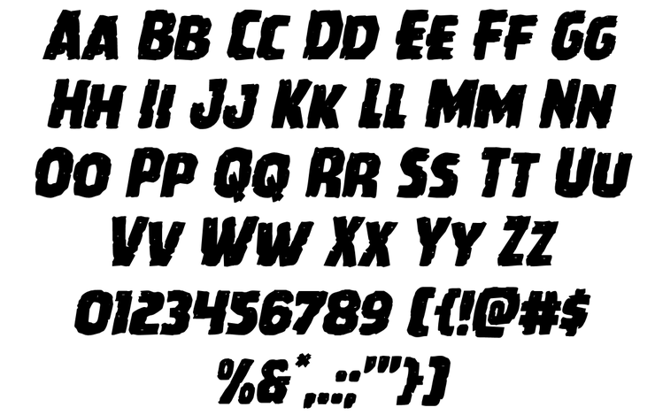 Howlin' Mad字体 4