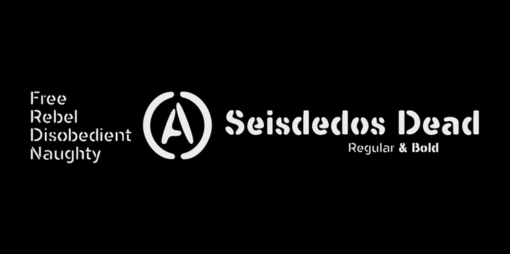 Seisdedos Dead字体 2