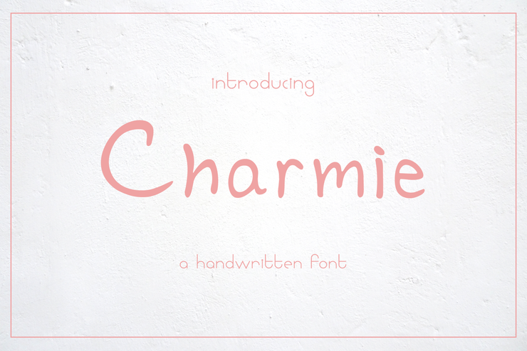 Charmie字体 2