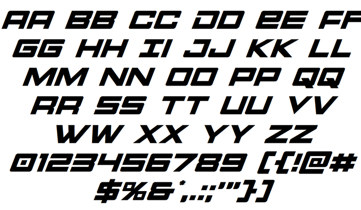 Montroc字体 3