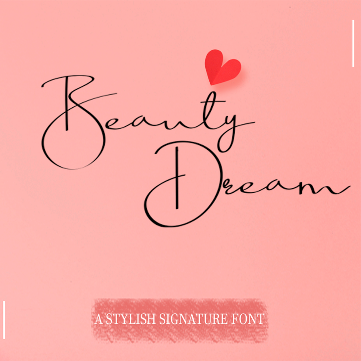 Beauty Dream字体 9
