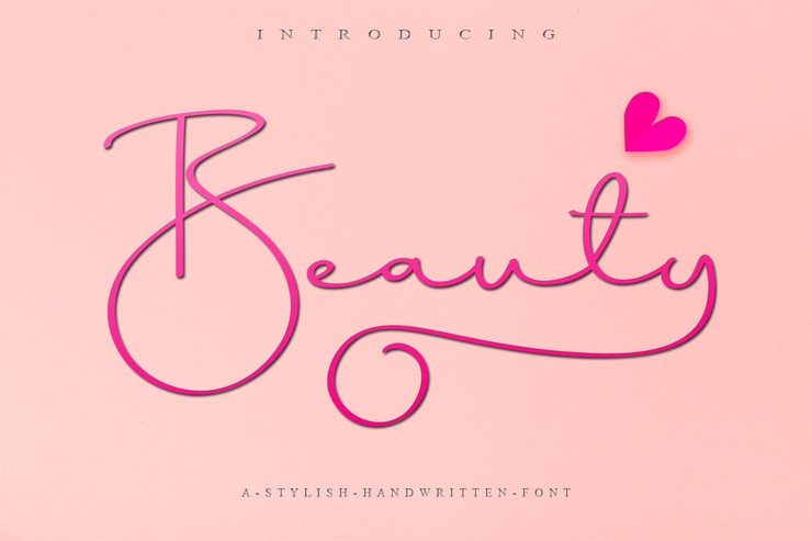 Beauty Dream字体 10