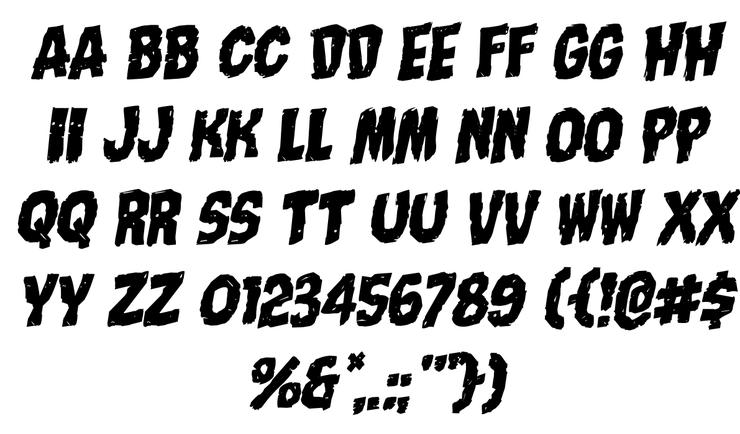 Nightmare Alley字体 1