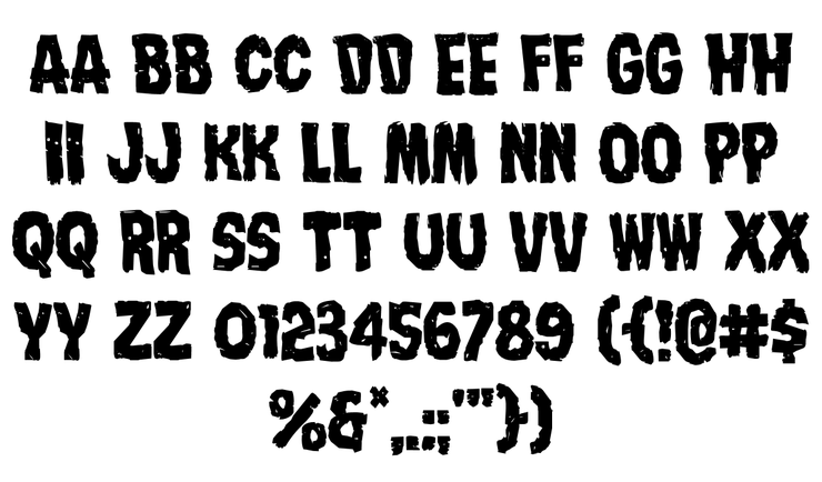 Nightmare Alley字体 2