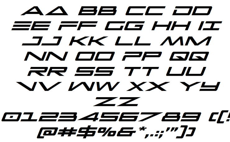 Capella字体 1
