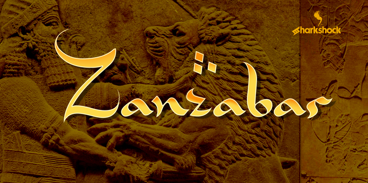 Zanzabar字体 2