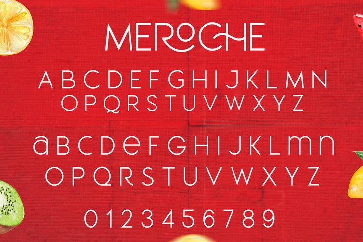 MEROCHE字体 6