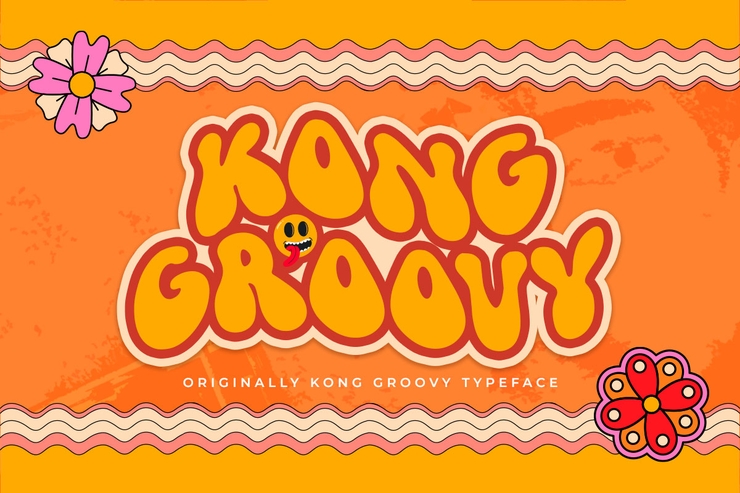 Kong Groovy字体 1