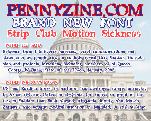 Strip Club Motion Sickness字体 2