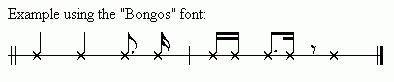 Bongos字体 2