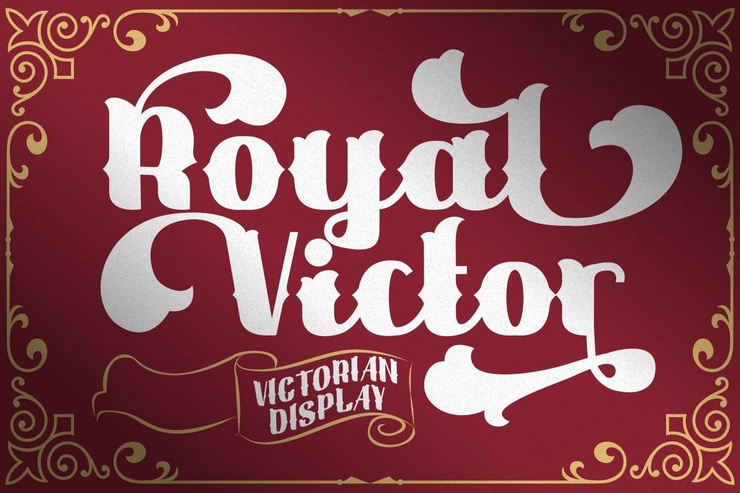 Royal Victor字体 1