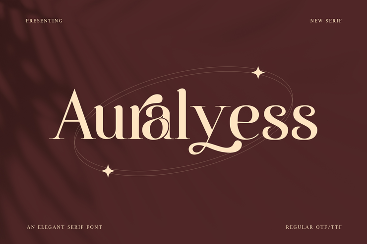 Auralyess字体 1