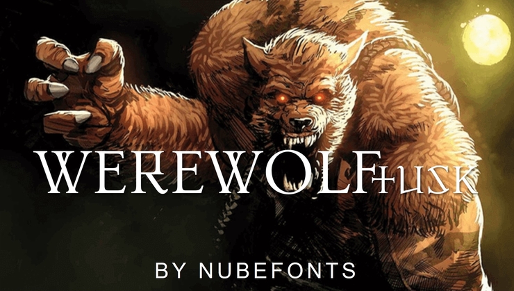 Werewolf Tusk字体 1