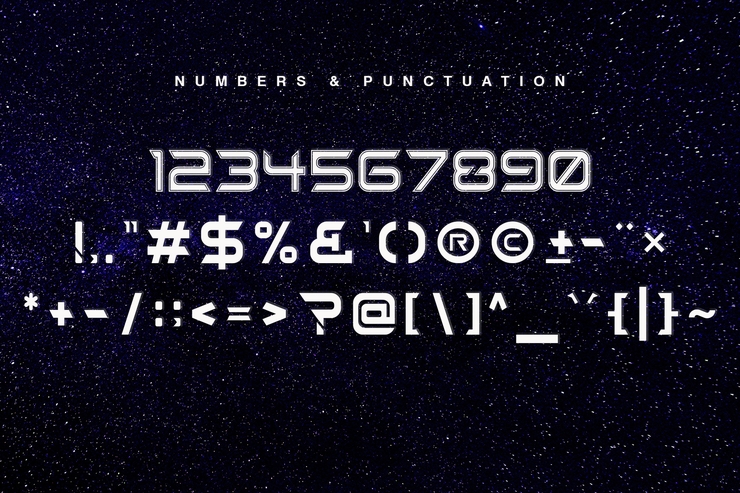 Terranore字体 5
