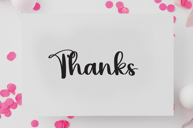 Holiday Birthday字体 4