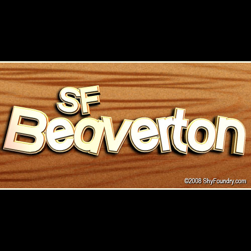 SF Beaverton字体 1