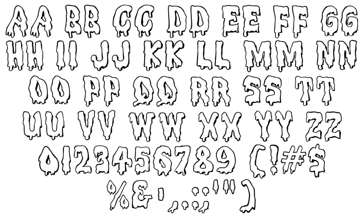 Meltdown MF字体 1