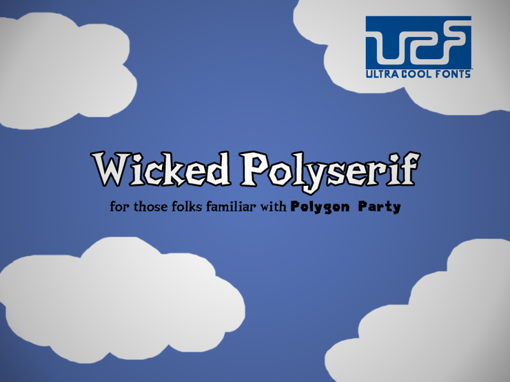 Wicked Polyserif字体 1