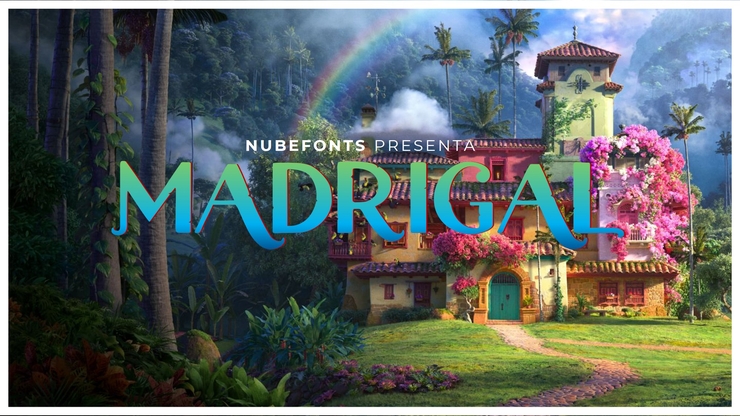 Madrigal字体 1