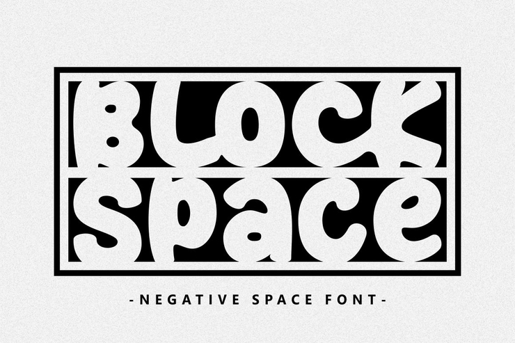 Block Space字体 1