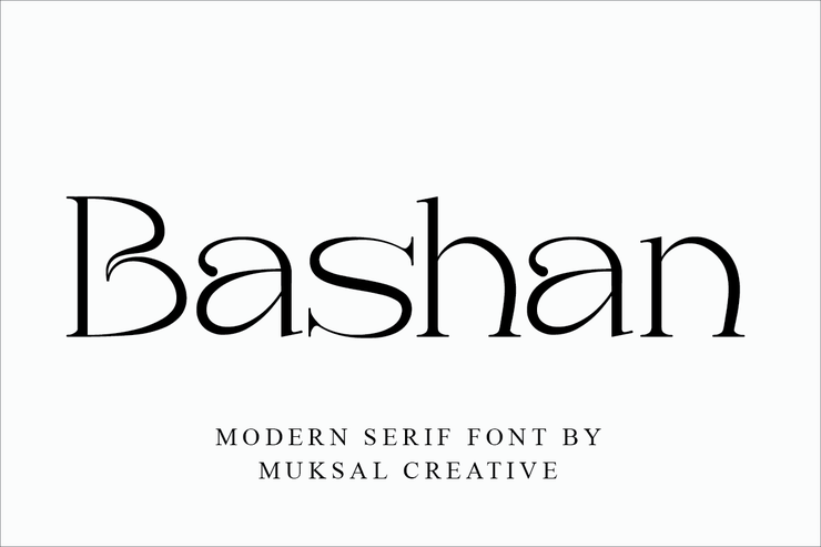 Bashan字体 1