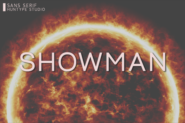 Showman字体 1