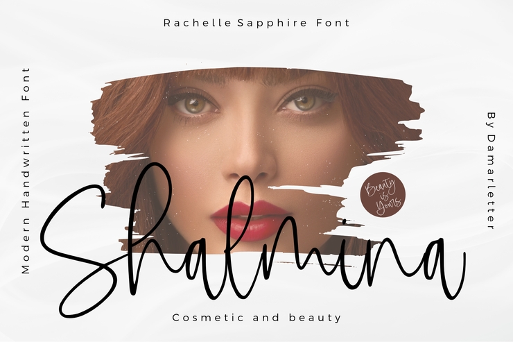 Rachelle Sapphire字体 2