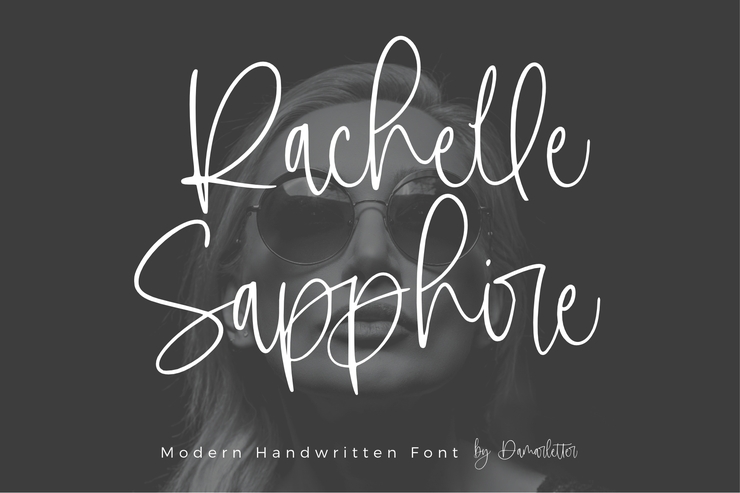 Rachelle Sapphire字体 3