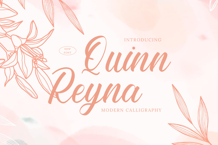 Quinn Reyna字体 2