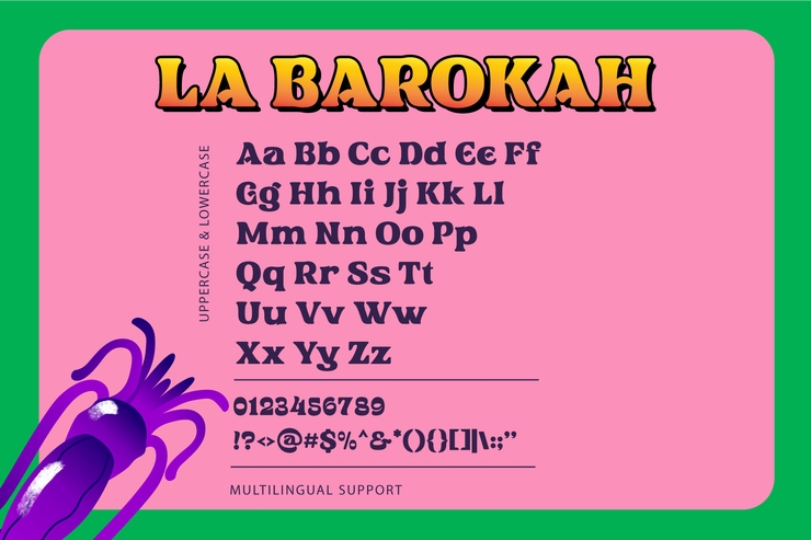 La Barokah字体 4