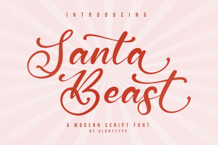 Santa Beast字体 3