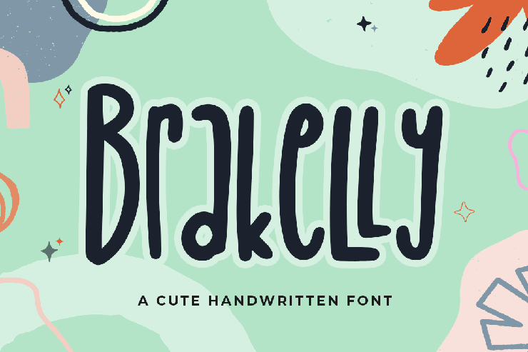 Brakelly字体 1