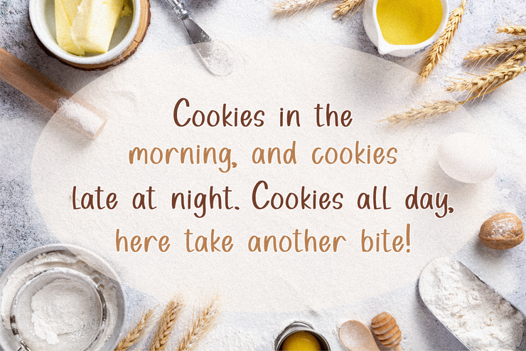 Sugar Cookie字体 2