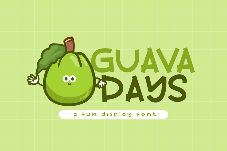 Guava Days字体 1