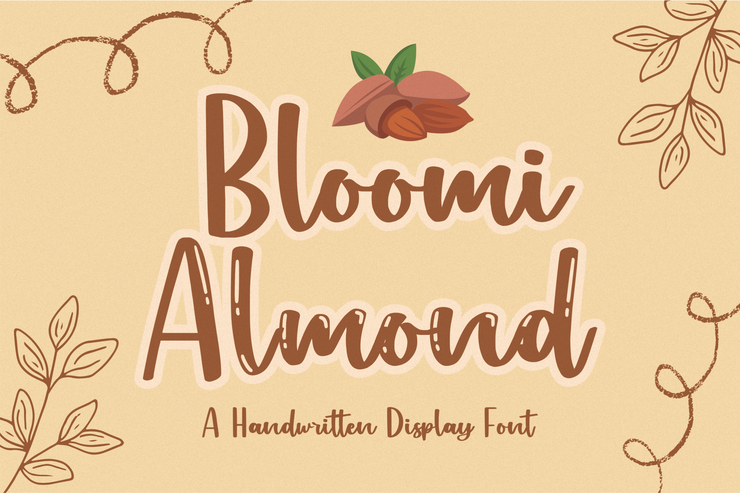 Bloomi Almond字体 6