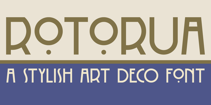 DK Rotorua字体 1