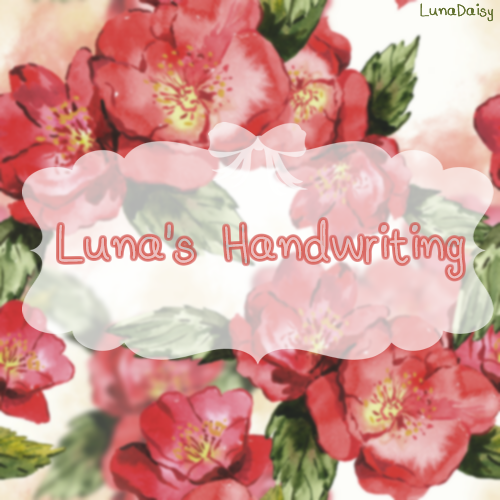Luna's Handwriting 字体 1