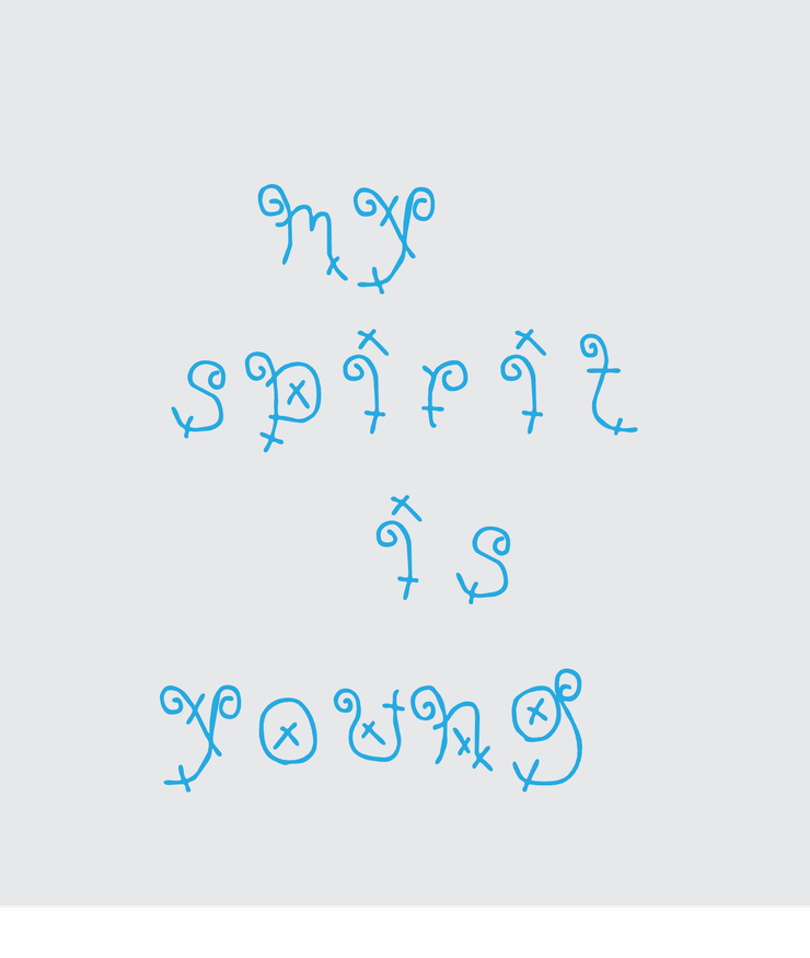 THE NIRVANA字体 6