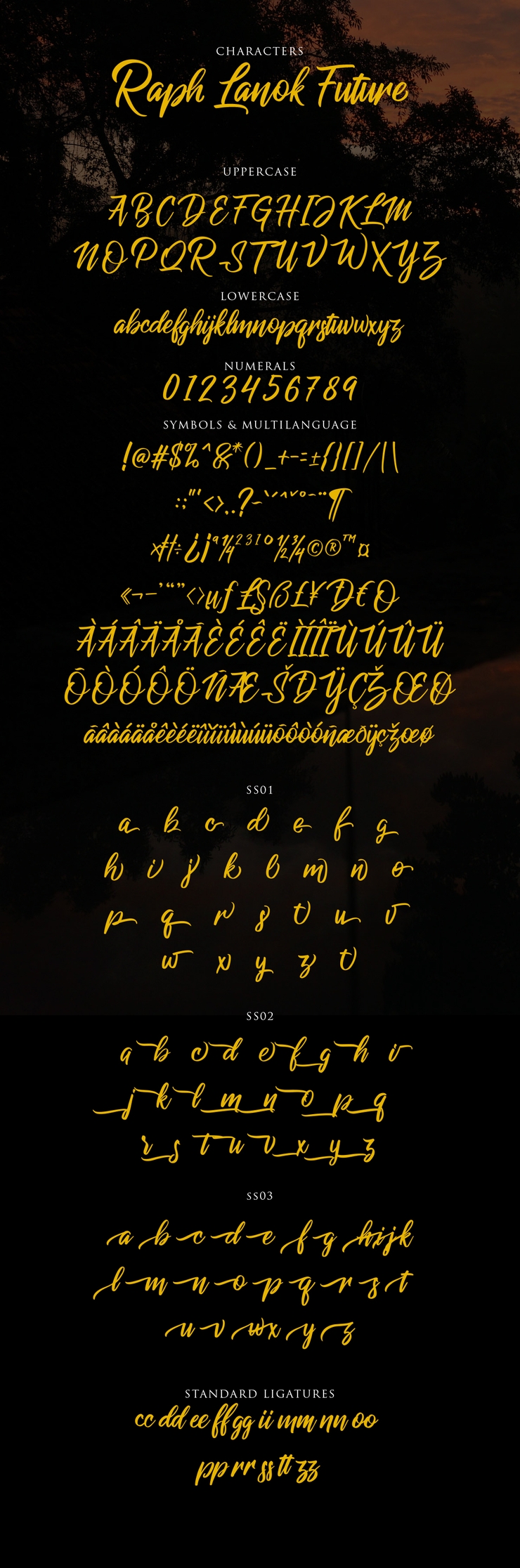 Raph Lanok Future字体 5