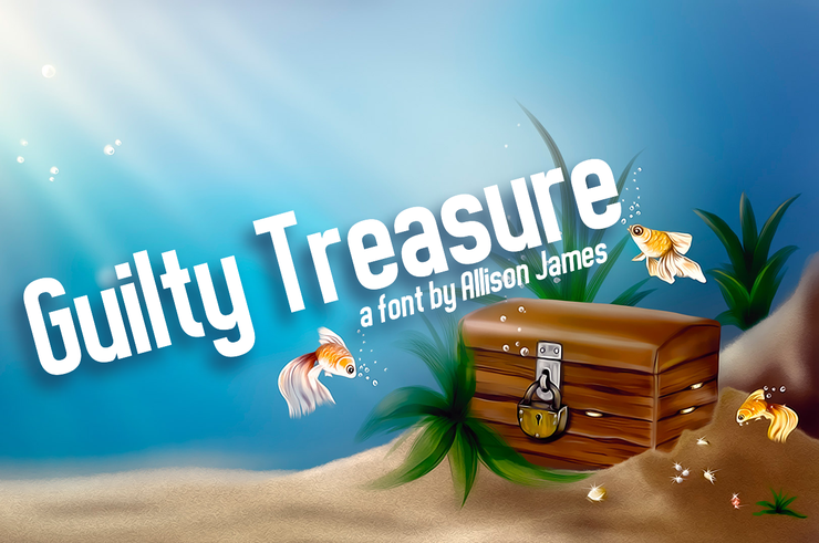 Guilty Treasure字体 2