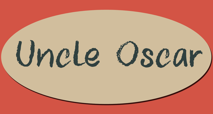 DK Uncle Oscar字体 1