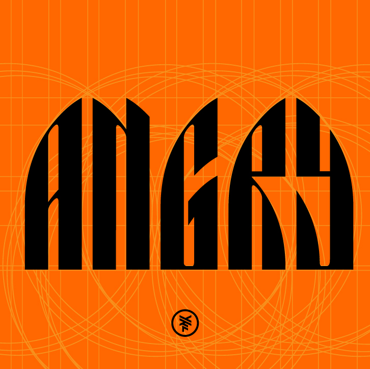Angry Orange字体 2